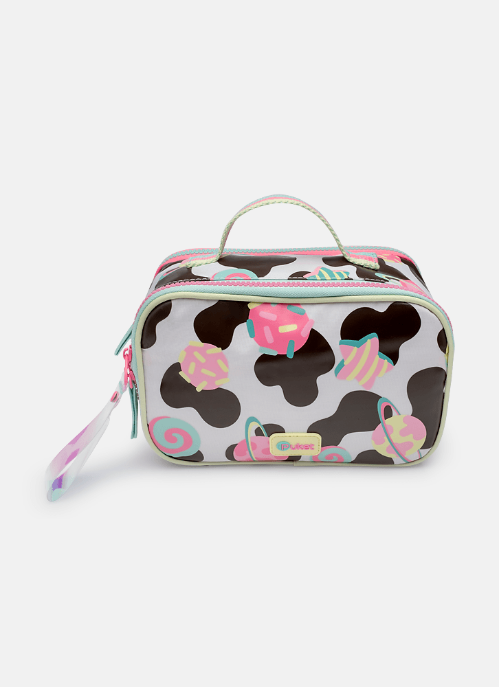 Estojo Grande Vaca Chocolate