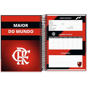 Caderno Universitário Flamengo