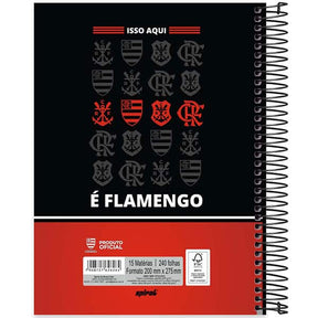 Caderno Universitário Flamengo