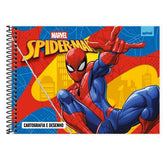 Caderno de Cartografia e Desenho Homem-Aranha