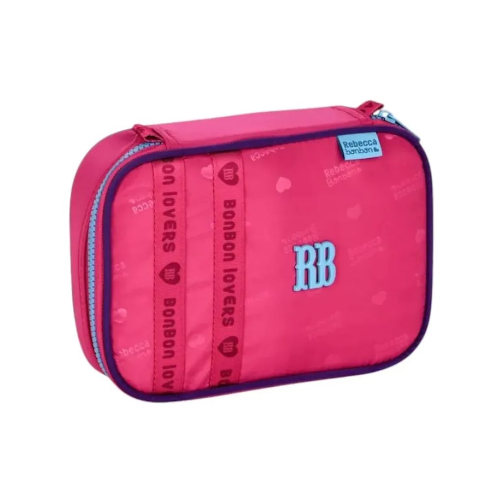 Mochila Fashion Lovers 2026 com Mochila de Rodinhas + Lancheira Térmica + Estojo