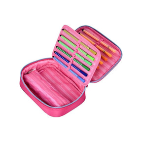 Mochila Fashion Lovers 2026 com Mochila de Rodinhas + Lancheira Térmica + Estojo