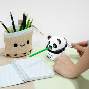 Apontador de Mesa Manual Panda Spiral