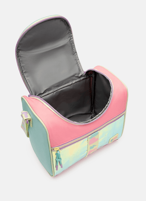 Bolsa Térmica Rosa Color Block