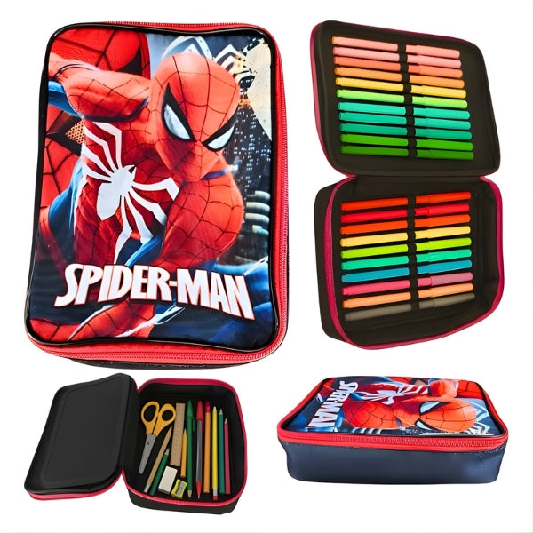 Estojo Escolar Homem-Aranha
