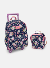 Kit Mochila + Lancheira Unicórnio Encantado