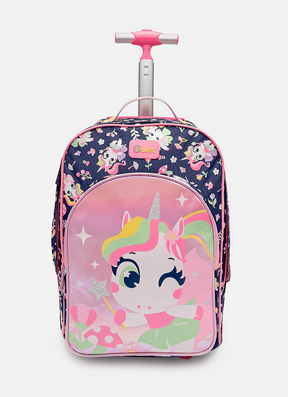 Mochila com Rodinha Unicórnio Encantado