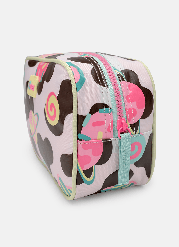 Necessaire Média Vaca Chocolate