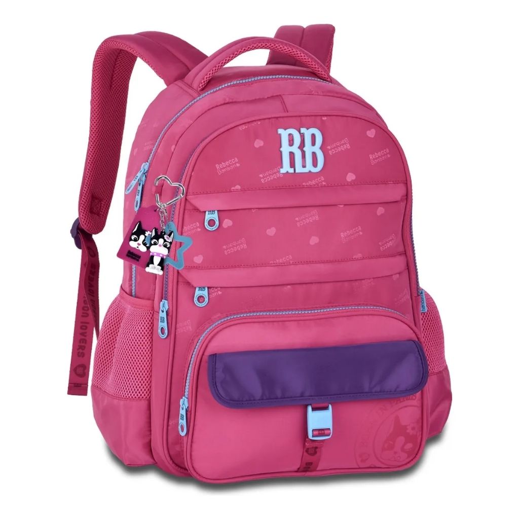 Mochila Fashion 2026 com Mochila + Lancheira Térmica + Estojo