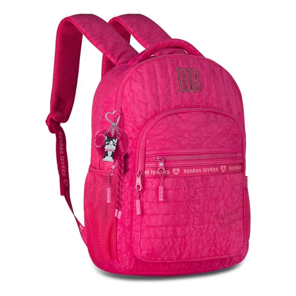 Mochila Fashion 2026 com Mochila + Lancheira Térmica + Estojo