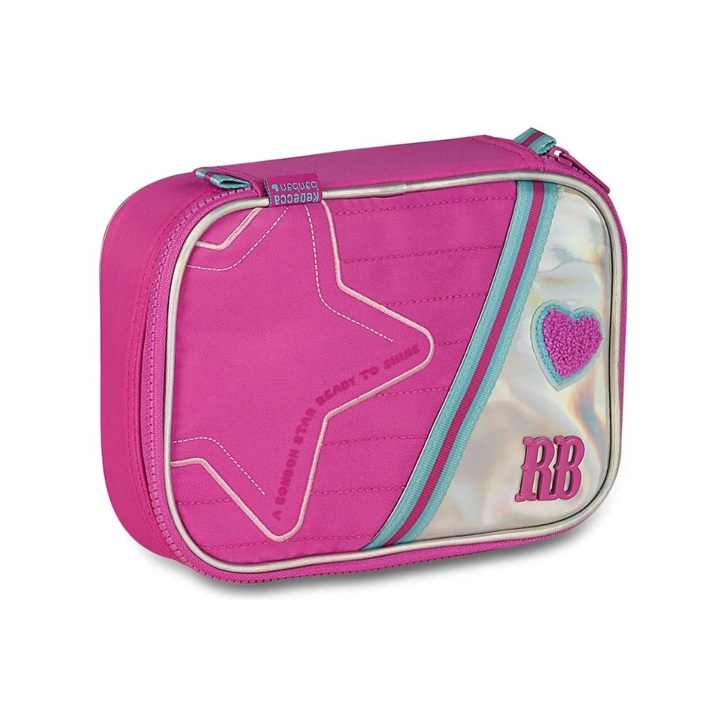 Mochila Fashion 2026 com Mochila + Lancheira Térmica + Estojo