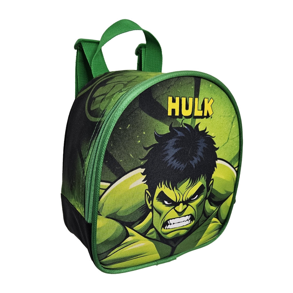 Kit Escolar Hulk com Mochila, Lancheira Térmica e Estojo